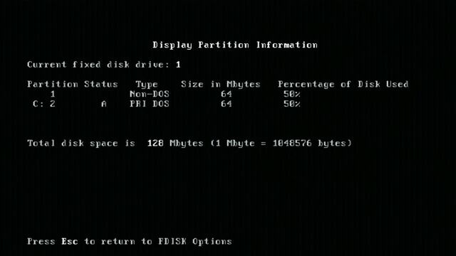 Установка MS DOS 4.01 на 386 компьютер. смотреть онлайн