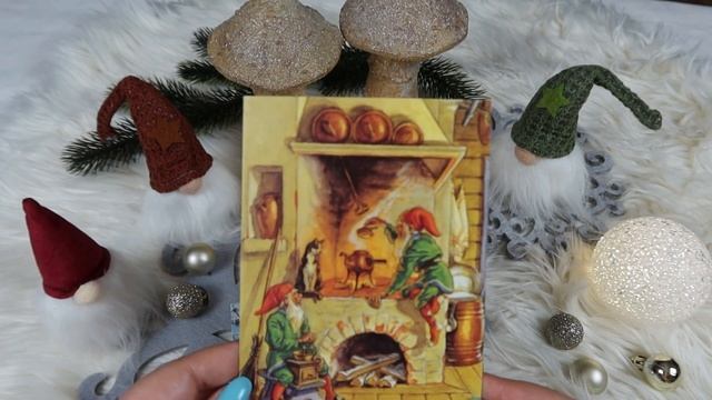 Коллекция открыток с "гномами",обзор. смотреть онлайн