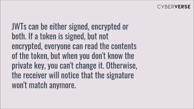 What is JWT? Why are they Secure? | Json Web Tokens | Cyberverse смотреть онлайн