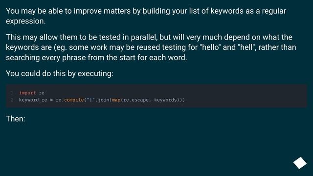 Search a list of strings for any sub-string from another list смотреть онлайн