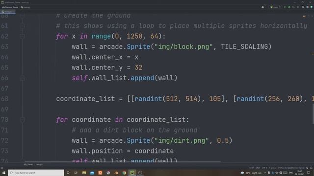 how to make a platformer game in python using arcade library part 3 смотреть онлайн