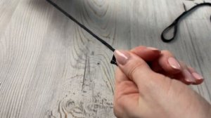 DIY. Как сделать ВОЗДУШНЫЕ ПЕТЛИ из рулика. Навесные петли для платья.