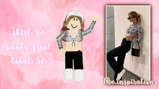 recreating PINTEREST outfits in ROBLOX! смотреть онлайн