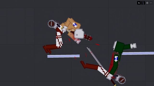 Fight on Glass Road in Attack on Titan│PEOPLE PLAYGROUND смотреть онлайн