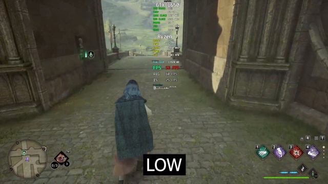 GTX 1650 | Hogwarts Legacy - Low vs Medium vs High - Benchmark Comparison PC 1080p смотреть онлайн