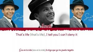 ?? FRANK SINATRA - That's Life [Color Coded Lyrics Eng|Esp] {Special Request} ??