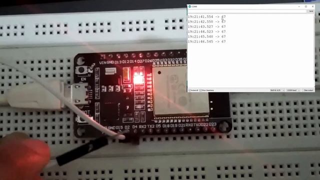 Lec#7: ESP32 Capacitive Touch Sensitive Pins смотреть онлайн