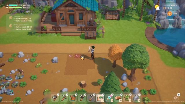 Coral Island - Начало прохождения на русском, клон Stardewvalley ? (#1)