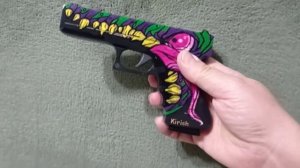 Глок22 в скине монстр. Своими руками. Макет DIY