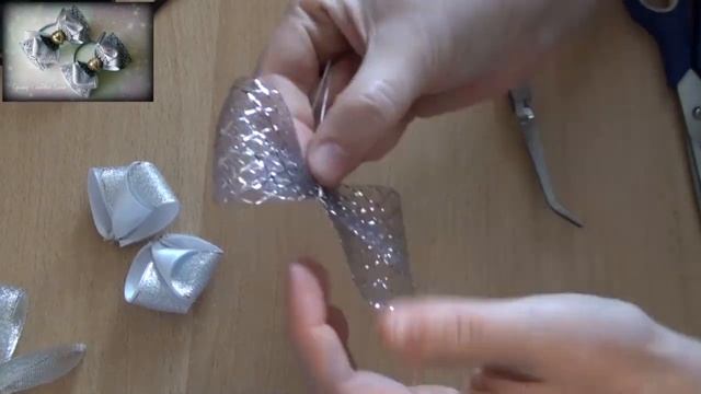 Бантики для принцессы,Kanzashi DIY Tutorial, Школьный бант к 1 сентября смотреть онлайн