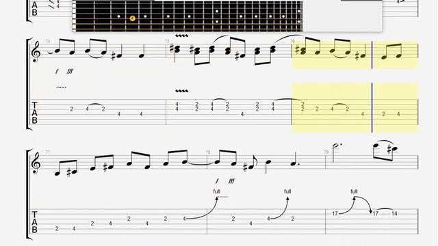 Black Sabbath   Time Machine GUITAR 1 TABLATURE