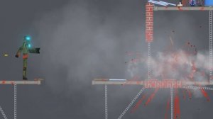 Modified Humans Fight Each Other in People Playground