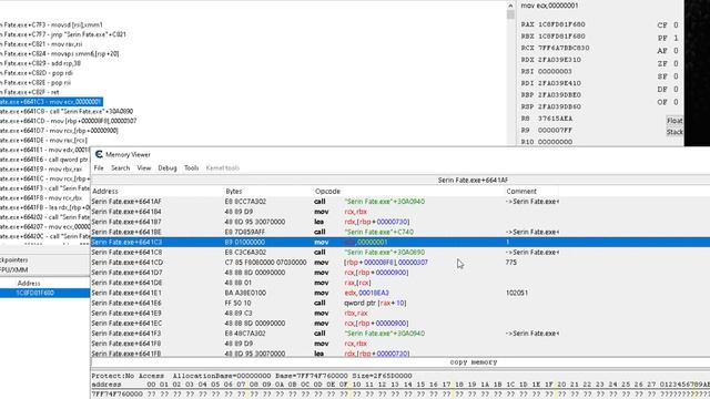 Serin Fate: Conditional Break and Trace for Injection Copy (no commentary) смотреть онлайн