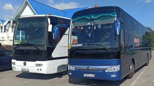 Везём детей из пионерлагеря в Каменск-Шахтинский//Без автобуса возвращаюсь домой...