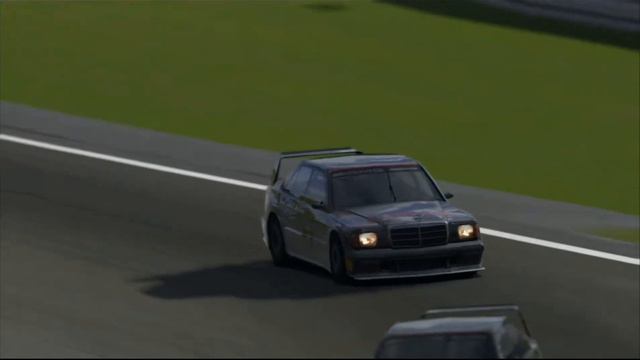 GT5 - MERCEDES - BENZ 190 E 2.5 - 16 Evolution II Touring car - Replay CG0004.avi смотреть онлайн