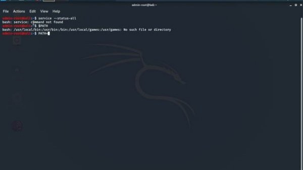 bash: service: command not found, Kali Linux/Ubuntu