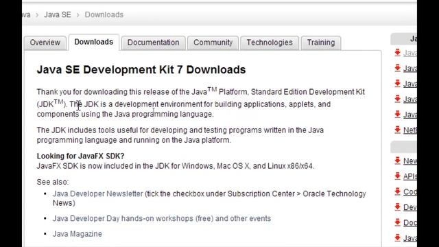 How to Android TUTORIAL 1 download and install Java jdk смотреть онлайн