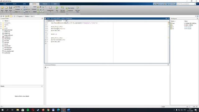 1 - Решение систем нелинейных уравнений в Matlab смотреть онлайн