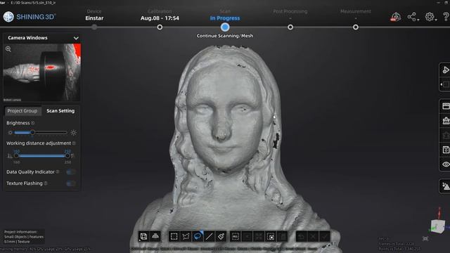 Shining3D Einstar 3D Scanner Review and Testing смотреть онлайн