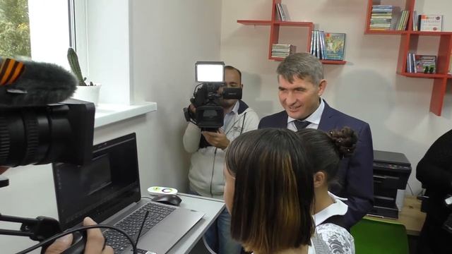 Открытие в с. Новое Атлашево библиотеки нового поколения смотреть онлайн