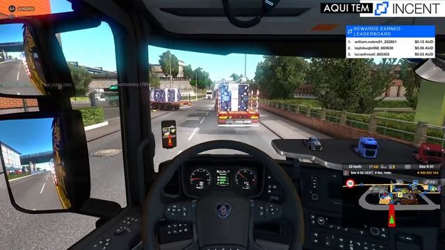 INCENT ON!! ? EURO TRUCK MULTIPLAYR COMBOIO OFICIAL DE NATAL TRUCKSMP смотреть онлайн