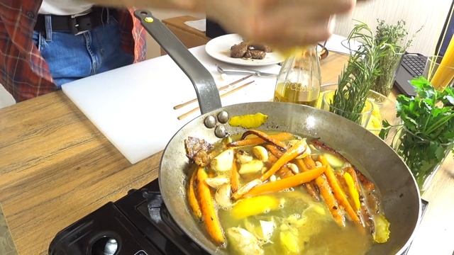 Каре ягненка в апельсиновом соусе смотреть онлайн