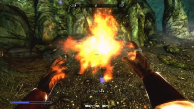 Skyrim PURE HIGH ELF Walkthrough Part 34 - Dampened Spirits (Unlocking a 3rd Fence) смотреть онлайн