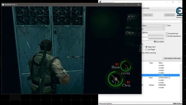 Resident Evil 5 PC - Cheat Engine Trainer Cheat Table смотреть онлайн
