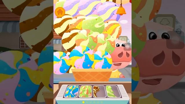 Dr.Panda's Icecream Truck - Huge Rainbow Icecream! смотреть онлайн