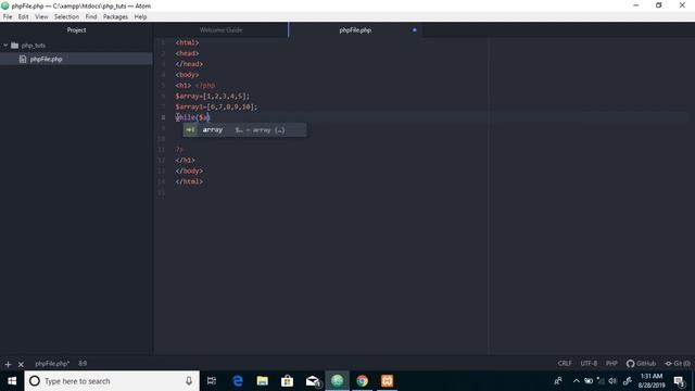 Php Tutorial #6 Loops in Php смотреть онлайн