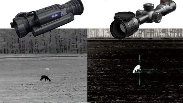 PARD SA62 LRF - 45mm vs. InfiRay TH50 смотреть онлайн