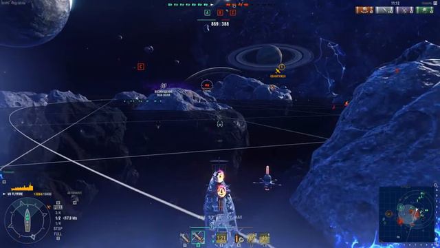 Космические бои в World Of Warships смотреть онлайн