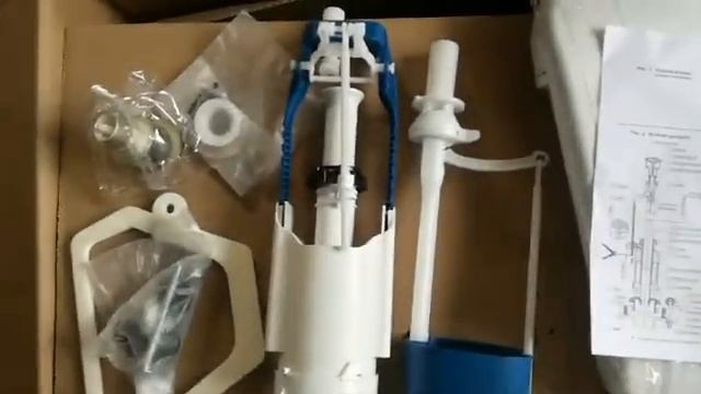 Распаковка - Унитаз напольный Sanita Нева смотреть онлайн