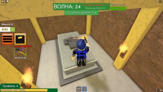 ЗОМБИ СИМУЛЯТОР В РОБЛОКС Zombie Attack ROBLOX смотреть онлайн