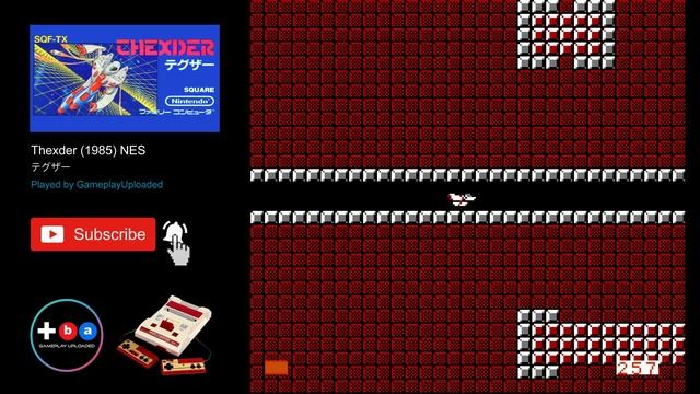 Thexder / テグザー (1985) NES [TAS] смотреть онлайн