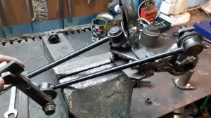 Кулиса минитрактора с двигателем Ока без токарки