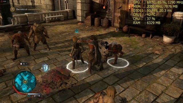 Middle Earth Shadow of War - 1080p: RX 480 + FX-8300 Ultra Preset смотреть онлайн