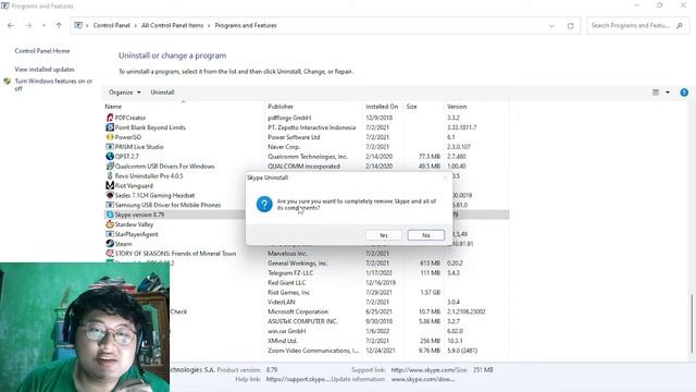 Cara Cepat Menghapus dan Uninstall Aplikasi Skype di PC Windows 10 dan Windows 11 смотреть онлайн