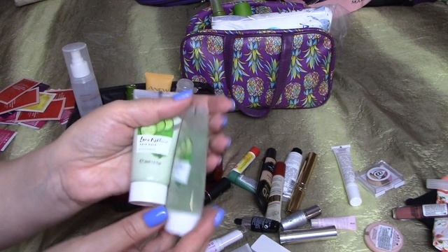 КОСМЕТИЧКА В ОТПУСК/// косметики много не бывает// смотреть онлайн