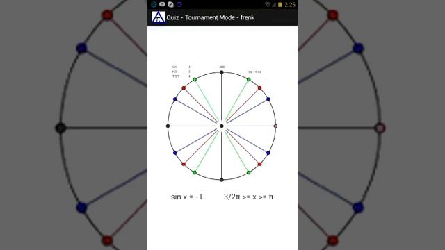 Trigonometry App Quiz Android смотреть онлайн