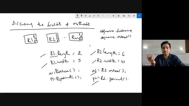 Sri ABR GDC, Repalle - JAVA - 11 - Classes & Objects смотреть онлайн
