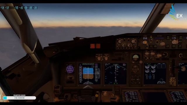 USHH (ХАНТЫ-МАНСИЙСК)-UNWW (НОВОКУЗНЕЦК) | B737-800 ZIBO | UTA301 | X-PLANE 11 смотреть онлайн