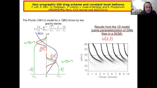 Dec 22 Two Presentations from the Datawave team : Pedram Hassanzadeh and Francois Lott смотреть онлайн