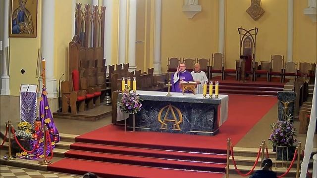 Св. Месса Поминовение всех усопших верных 02.11.2023 в 7:45 смотреть онлайн