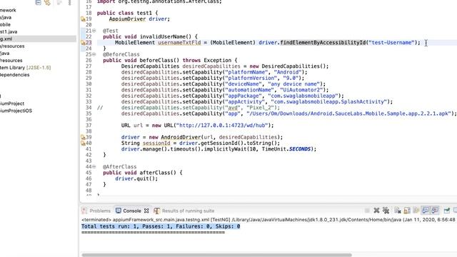 Page Object Model (POM) Design with Appium - Part 1 смотреть онлайн