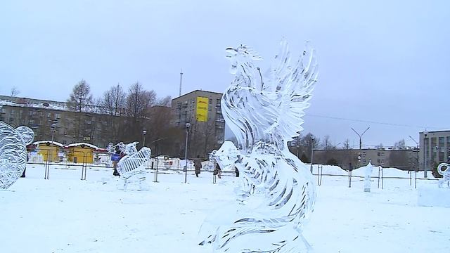 В Череповце закончился фестиваль ледяных скульптур смотреть онлайн