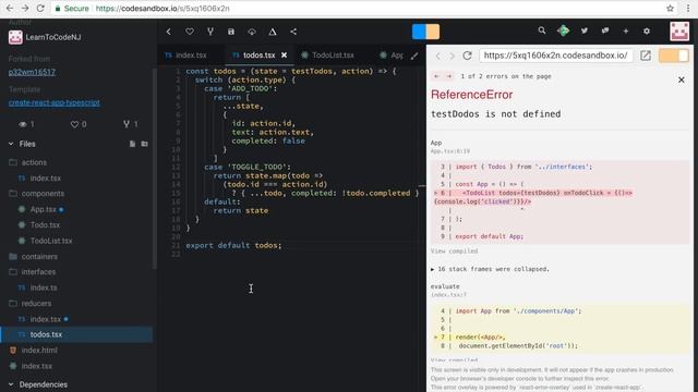 React Redux Set Up Redux Store смотреть онлайн