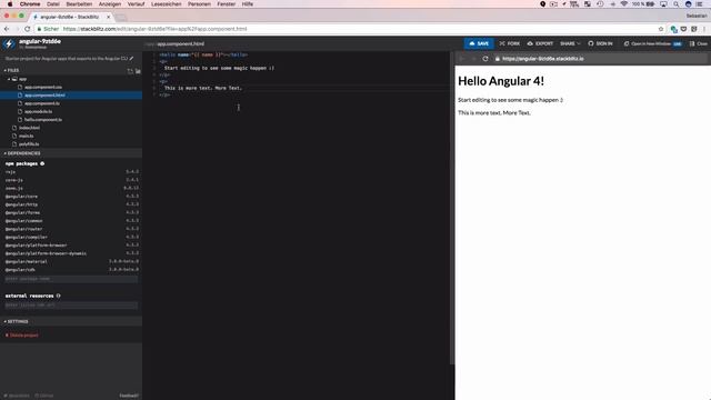 StackBlitz - Online Code Editor For Angular and React - Introduction смотреть онлайн