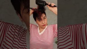 Подсмотрела новый метод укладки коротких волос расчёской-скелеткой: 7 минут и красотка