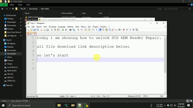 How to unlock SCS mod file AEM header. D.A.R.T Error Fix. смотреть онлайн